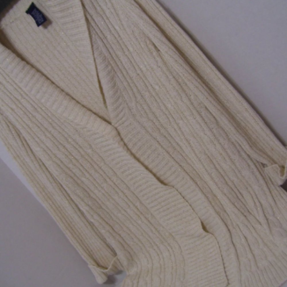 Big Knit Fisherman Sweater Ivory